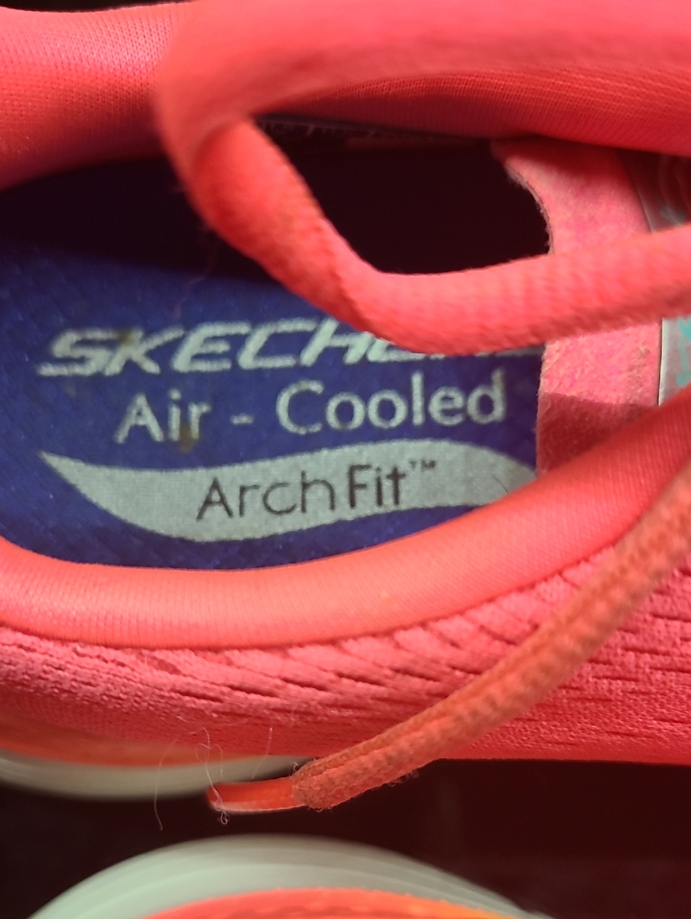 Skechers Coral Pink Athletic Sneakers - Picture 3 of 5